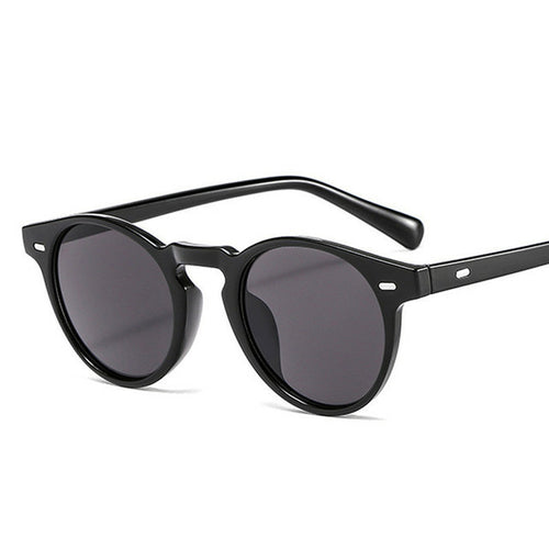 Luxury Brand Designer Sunglasses Men 2021 Vintage Red Blue Round Sun